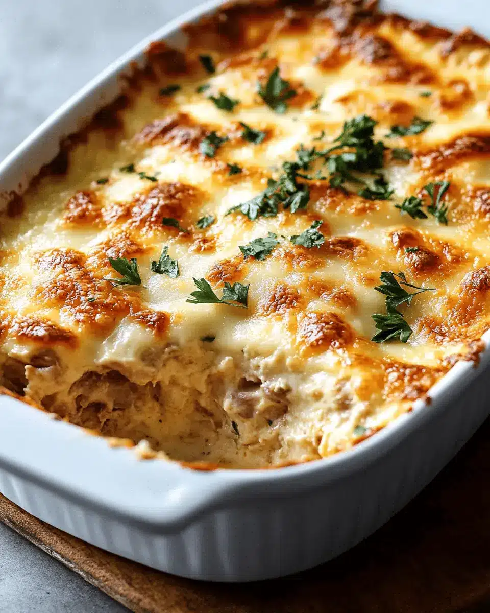 Keto Tuna Melt Casserole (Cheese + Tuna Only) First Image First Image