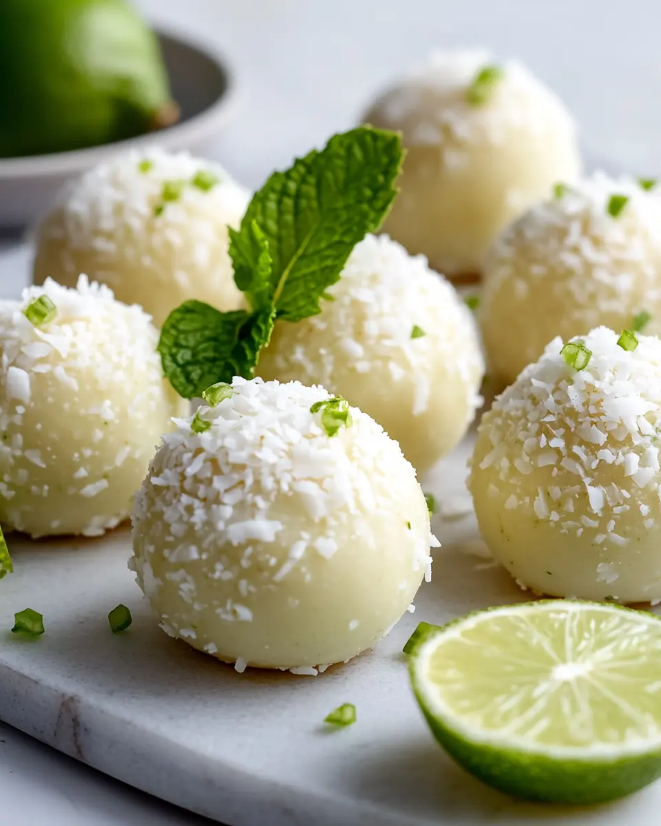 Coconut Lime MCT Oil Fat Bombs: Easy Keto Clean Energy Treats