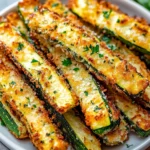 Parmesan Zucchini Fries – Keto Crispy & Low-Carb First Image First Image