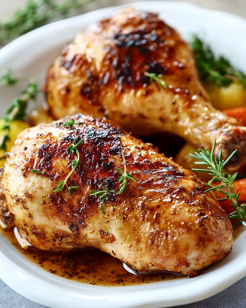Roasted Bone-In Chicken Legs: Juicy and Flavor-Packed Feast