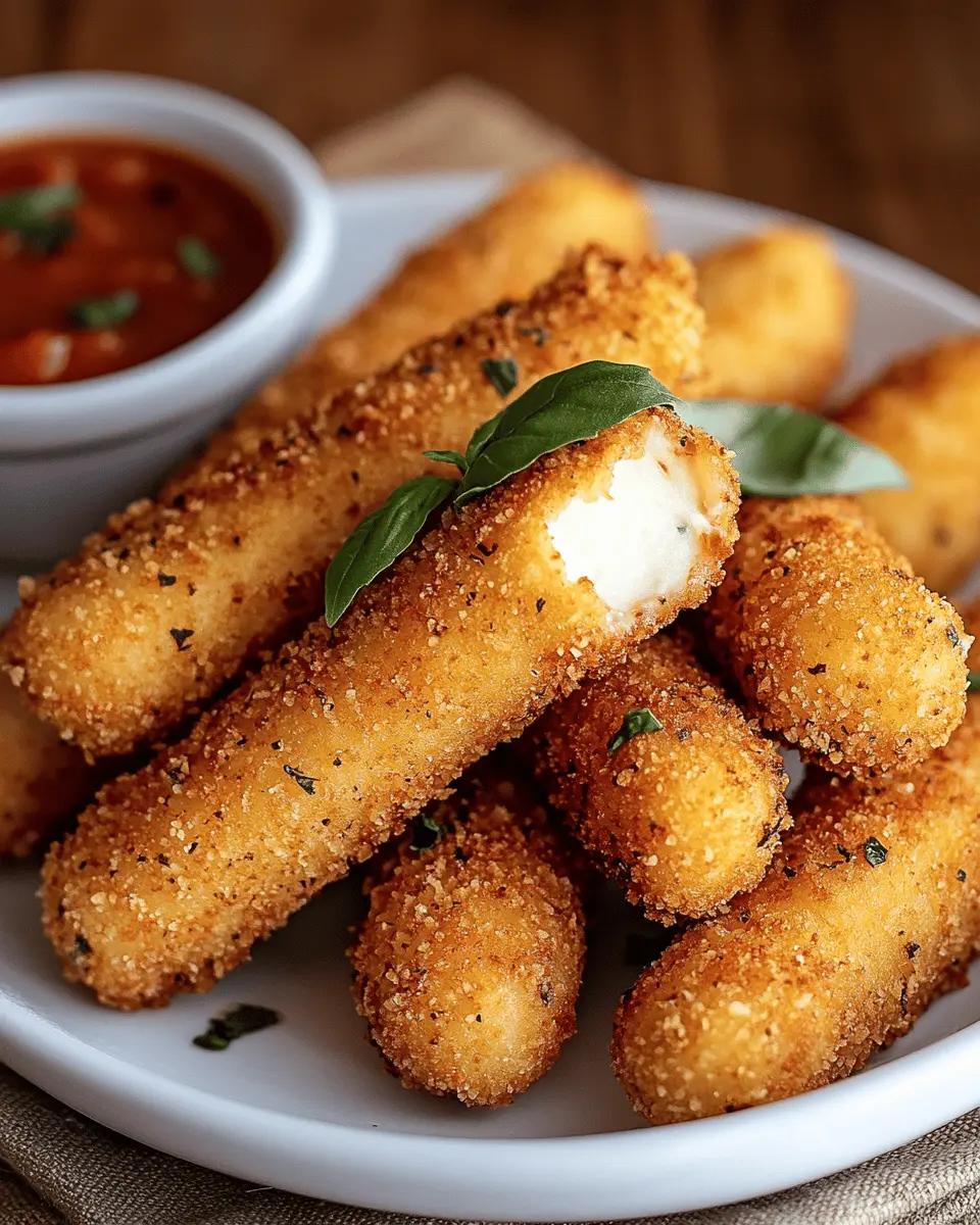 Keto Mozzarella Sticks: Crispy Almond Flour Delight