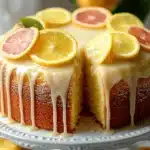 Olive Oil Cake with Citrus Glaze First Image First Image