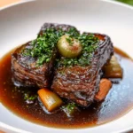 Beef Cheeks Braised in Bone Broth and Butter First Image First Image