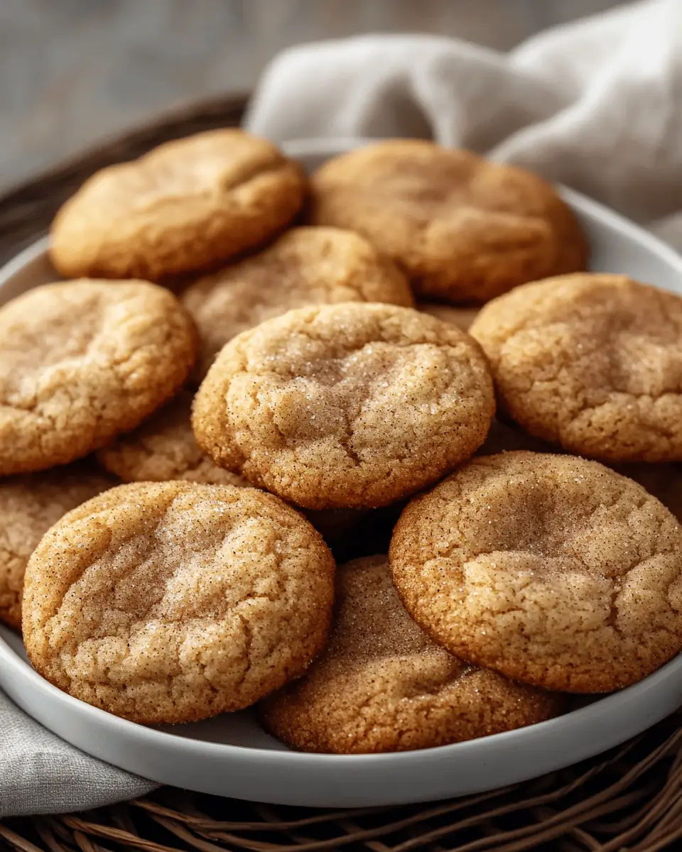 Brown Butter Snickerdoodles First Image First Image