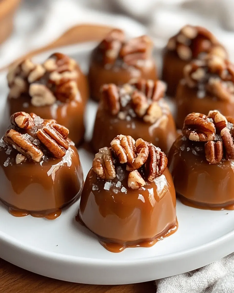 Keto Salted Caramel Pecan Fat Bombs: Indulgent & Sugar-Free Delight