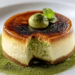 Basque Burnt Cheesecake (Matcha Swirl) First Image First Image