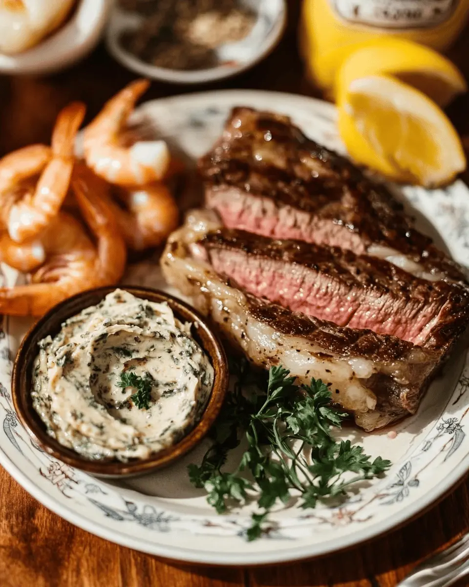 Anchovy Butter Spread for Ribeye or Seafood Mix: Irresistibly Rich!