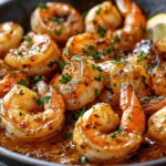 Garlic Butter Shrimp Skillet First Image First Image