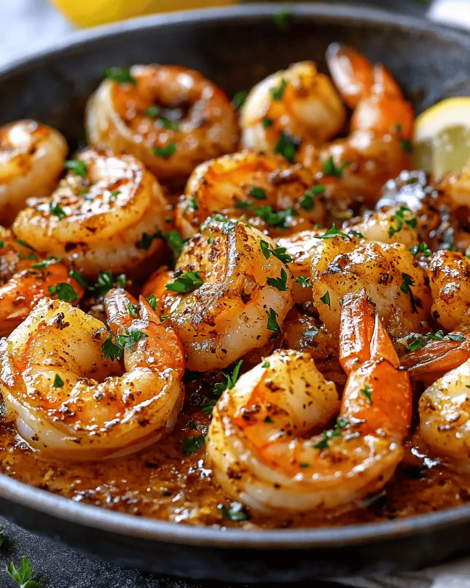 Garlic Butter Shrimp Skillet First Image First Image