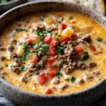 Keto Beef Cheeseburger Soup First Image First Image