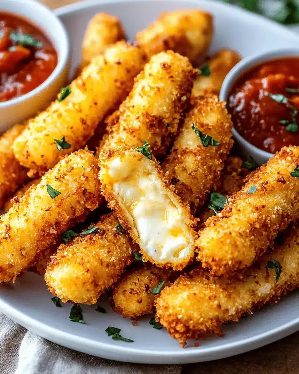 Keto Mozzarella Sticks: Irresistibly Gooey with Almond-Free Coating