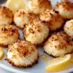 Lemon Coconut Macaroon Fat Bombs – Keto Friendly First Image First Image