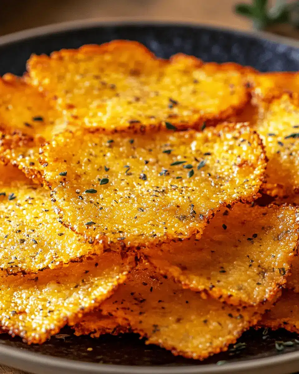 Crispy Keto Cheese Chips: Irresistibly Crunchy Snack Bliss