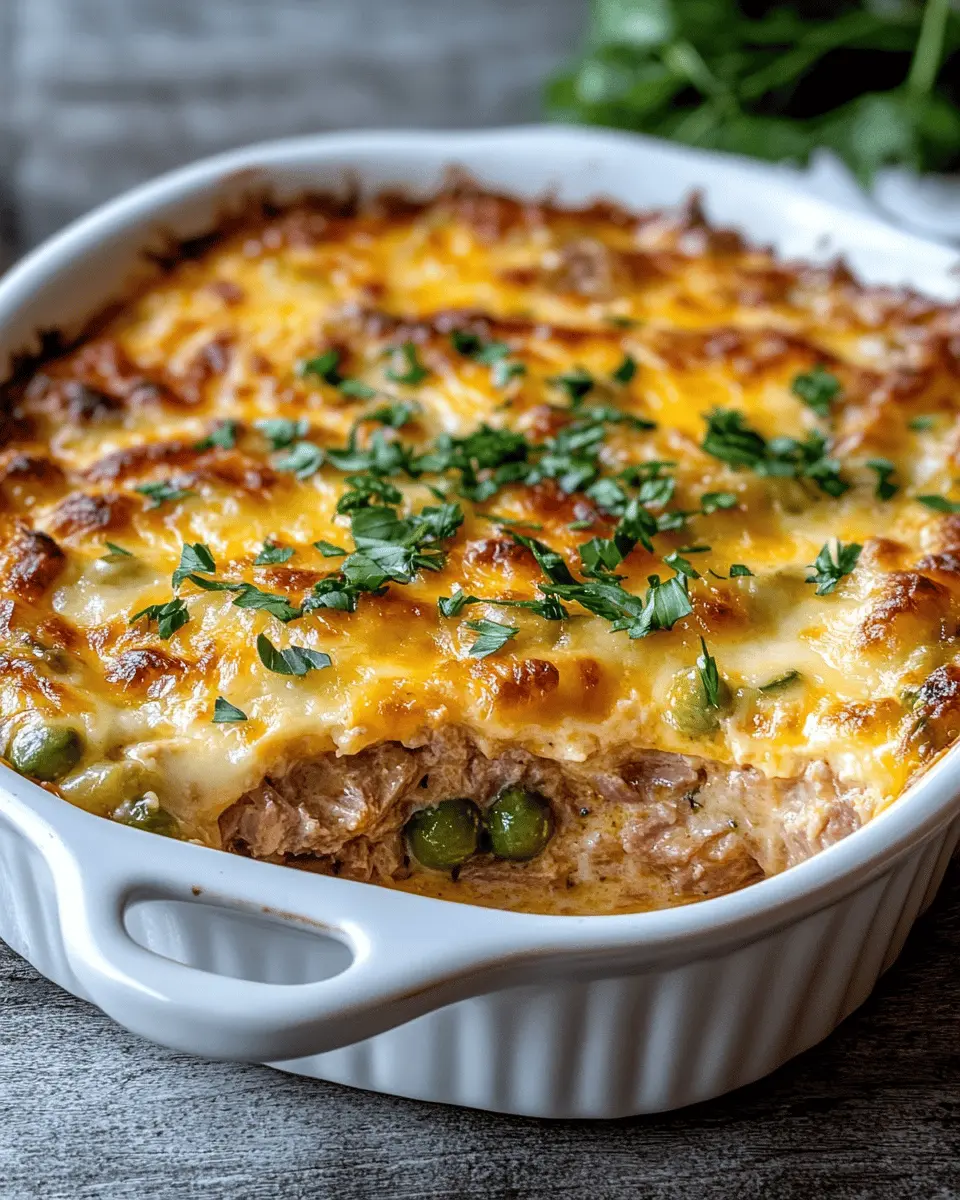 Keto Tuna Melt Casserole: Irresistibly Comforting & Easy!
