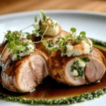 Rabbit Loin with Creamy Tallow Reduction First Image First Image