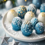 Blue Christmas Truffles First Image First Image