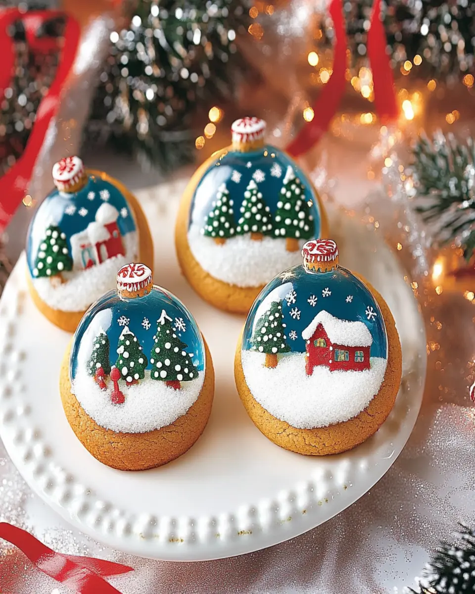 Snow Globe Cookies: Easy, Irresistibly Festive Treats
