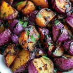 Balsamic Purple Potatoes First Image First Image
