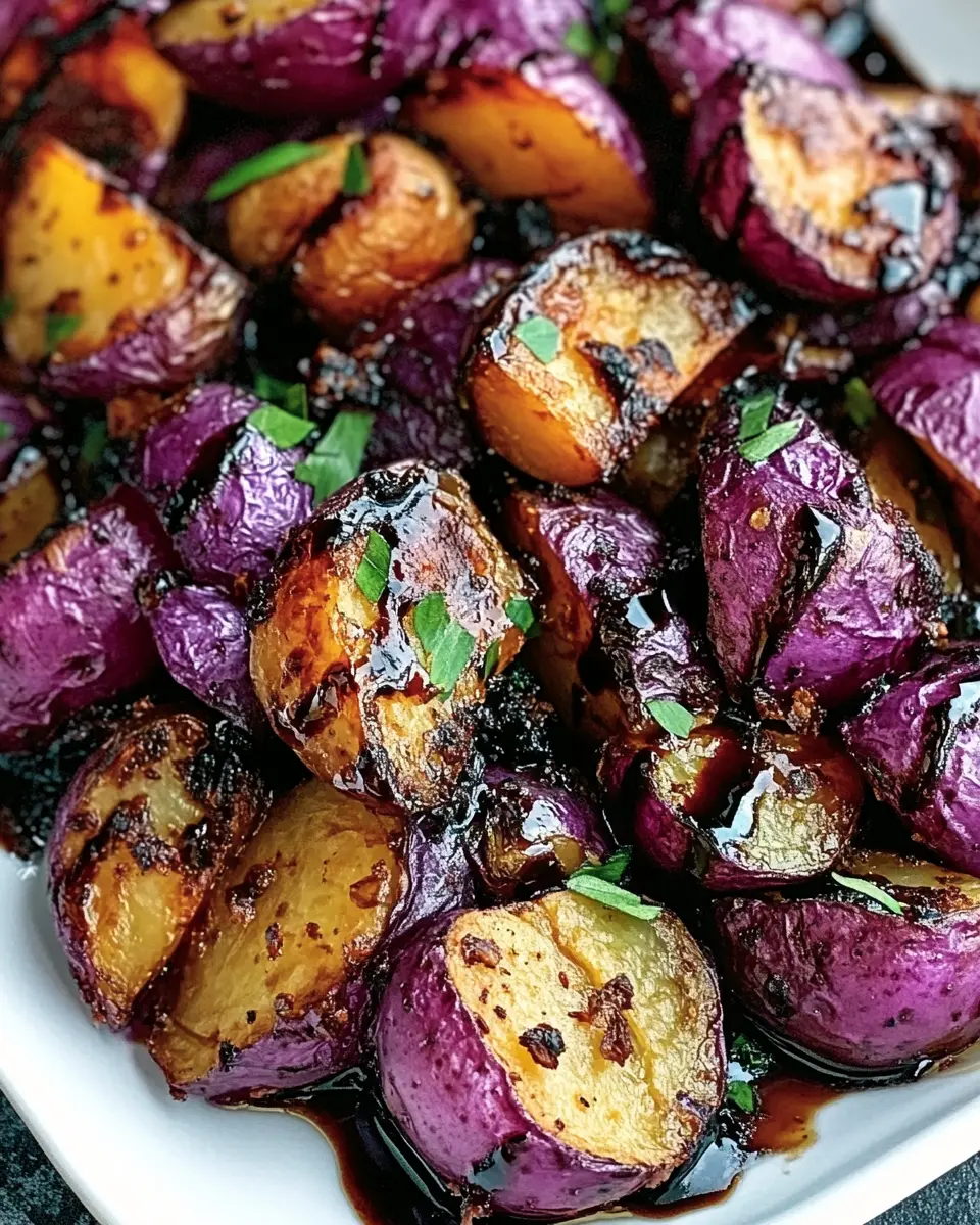 Balsamic Purple Potatoes: Bold Flavor That Will Wow You