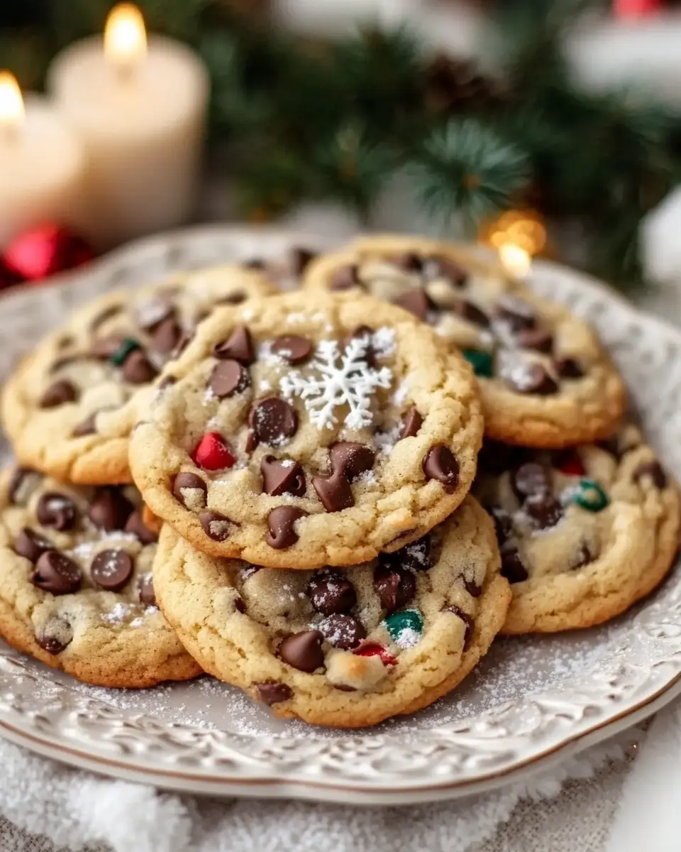 Easy Winter Wonderland Chocolate Chip Cookies First Image First Image