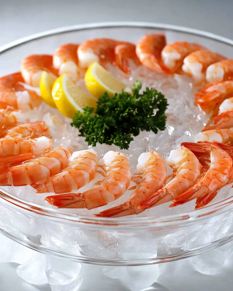 Snowy Shrimp Cocktail Ring First Image First Image