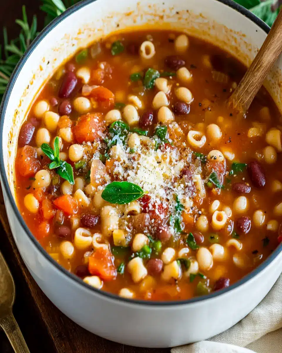 Pasta Fagioli Soup: The Best Cozy Bowl You’ll Ever Make