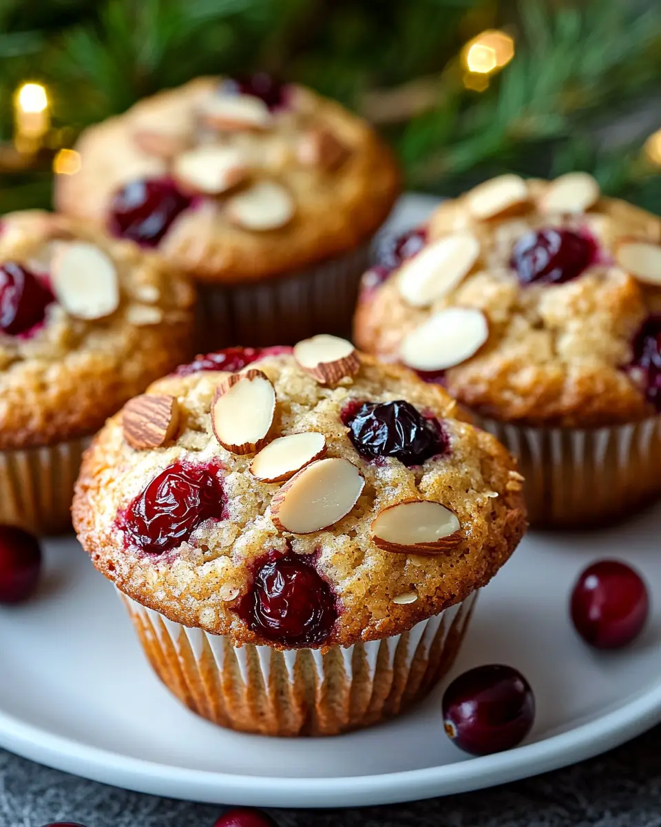 Christmas Cranberry-Orange Almond Flour Muffins You’ll Adore