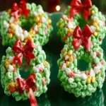 Marshmallow Christmas Cornflake Wreaths First Image First Image