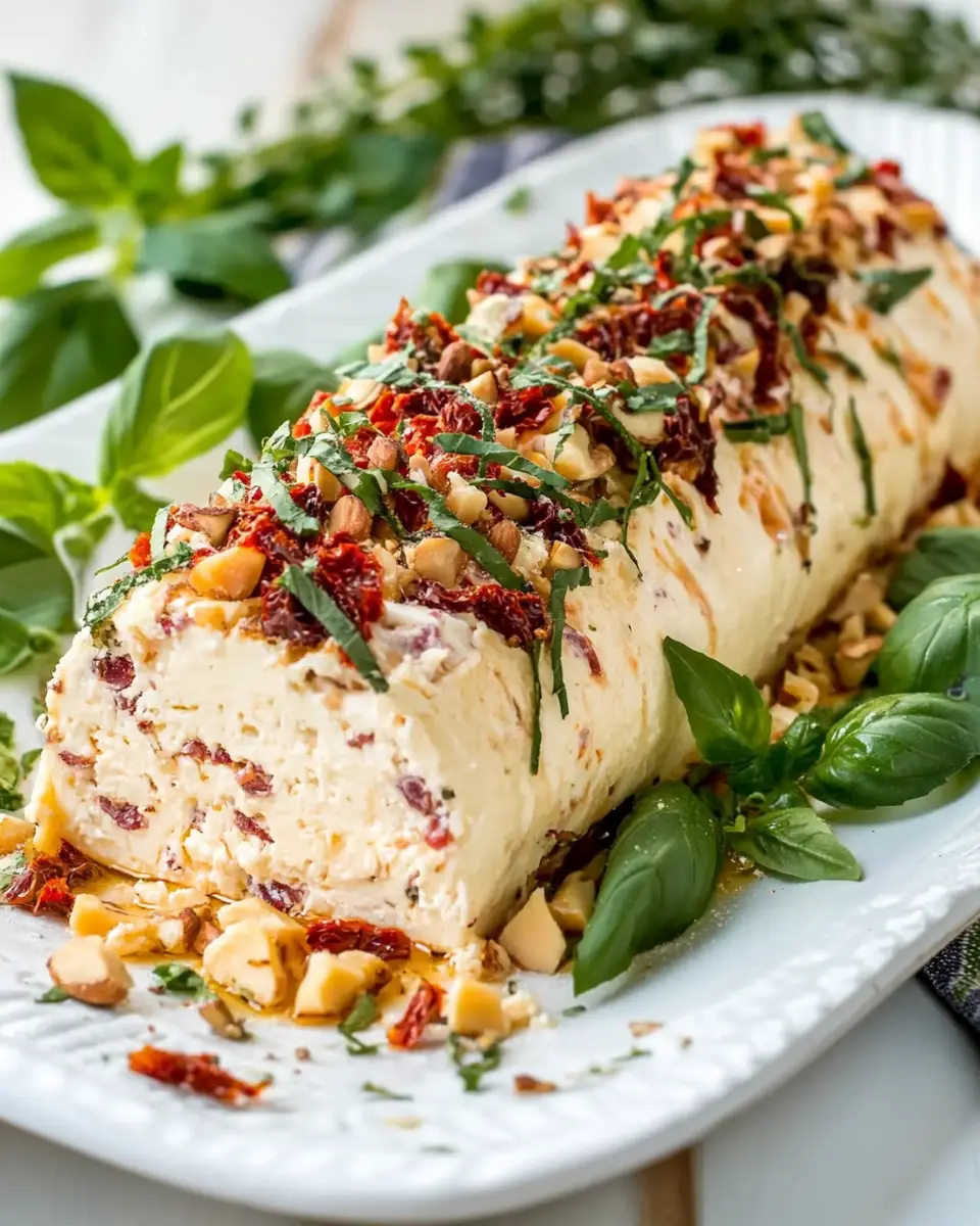 Italian Cheese Log: Irresistibly Creamy for Your Next Feast