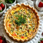 Easy Tuna Breakfast Quiche First Image First Image