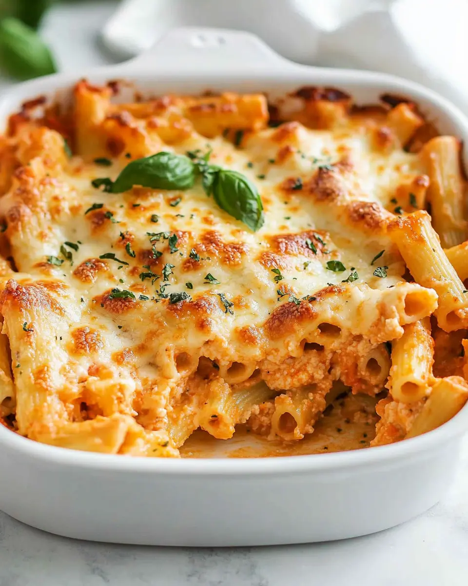 Five-Cheese Ziti al Forno: Indulgent Comfort in Every Bite