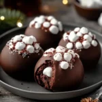 Christmas Keto Hot Chocolate Bombs with Sugar-Free Marshmallows First Image First Image