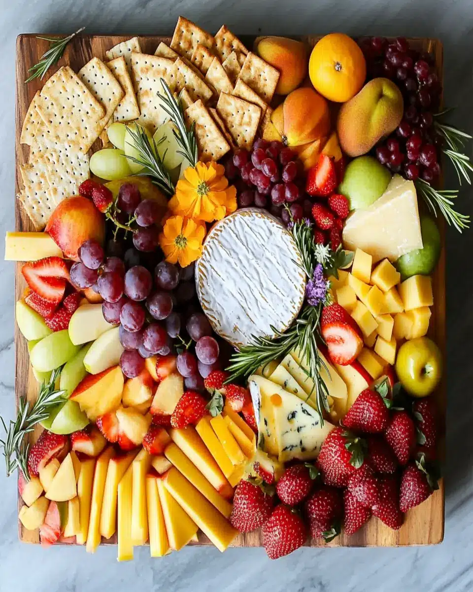 Fruit and Cheese Platter: Irresistibly Fun and Easy to Make