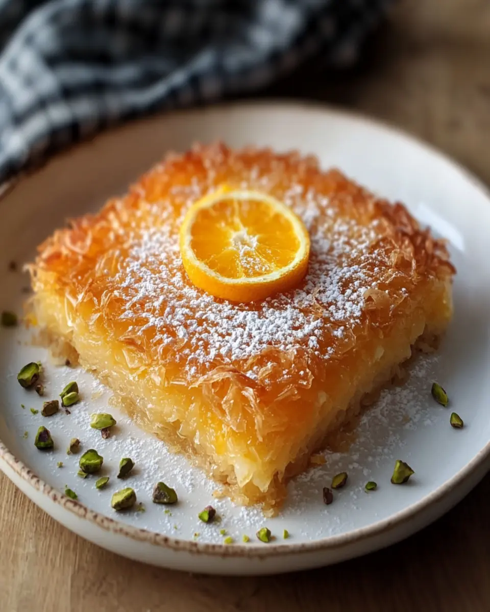 Kataifi Portokalopita First Image First Image