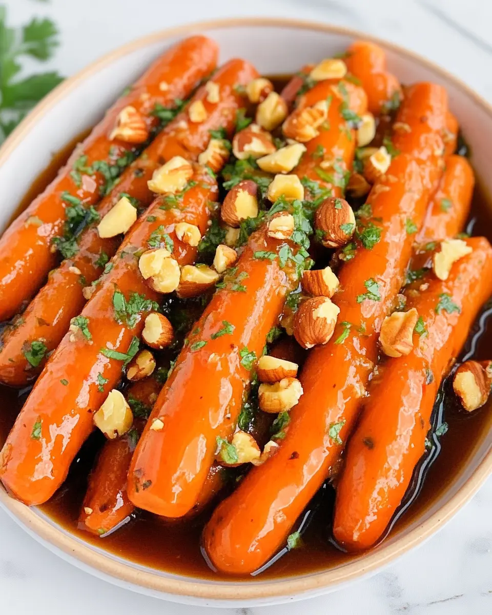 Glazed Marsala Carrots: A Blissfully Nutty Delight