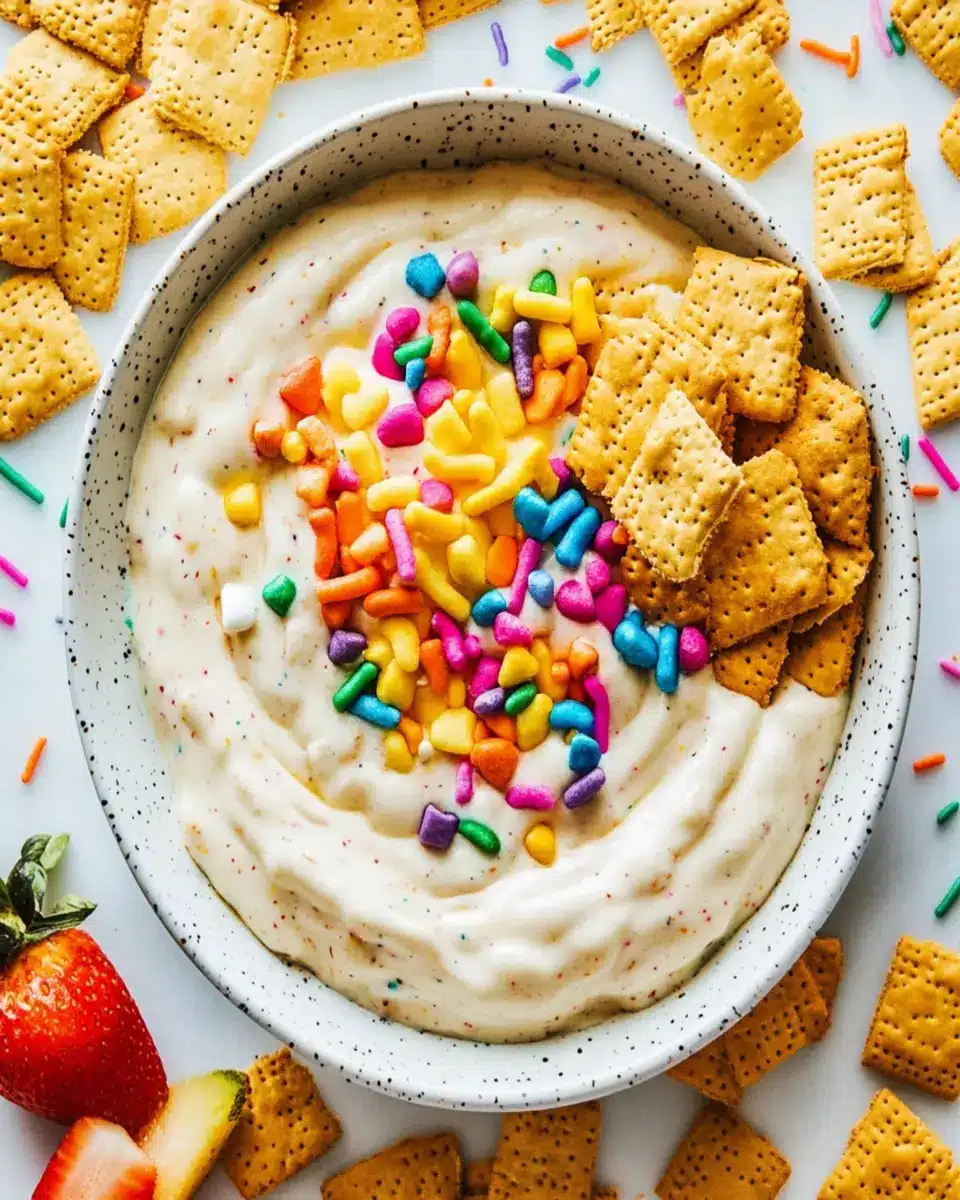 High Protein Dunkaroo Dip: Irresistibly Creamy Delight!