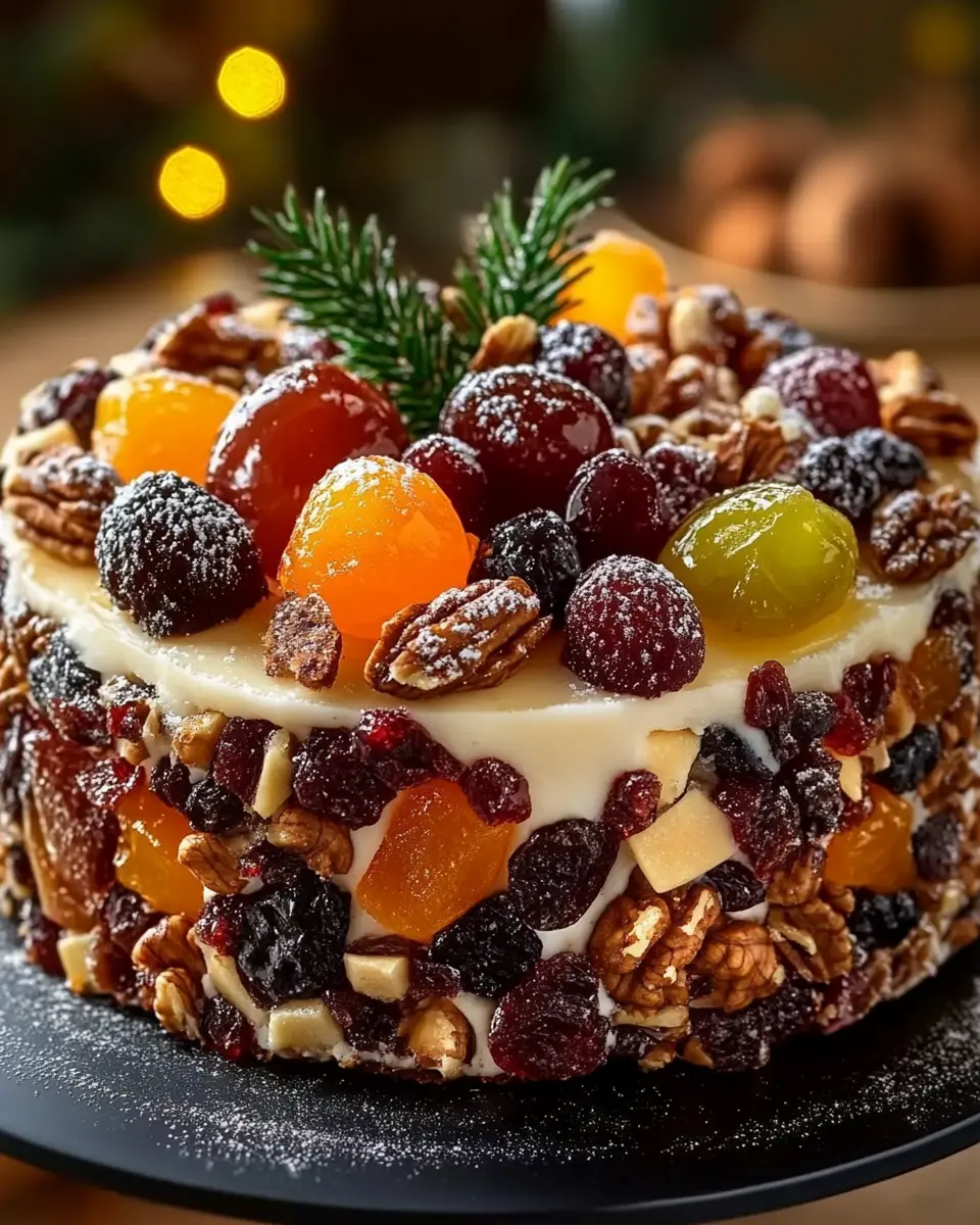 Delightful Christmas Fruit Cake First Image First Image