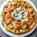Smoked Salmon Potato Pizza First Image First Image