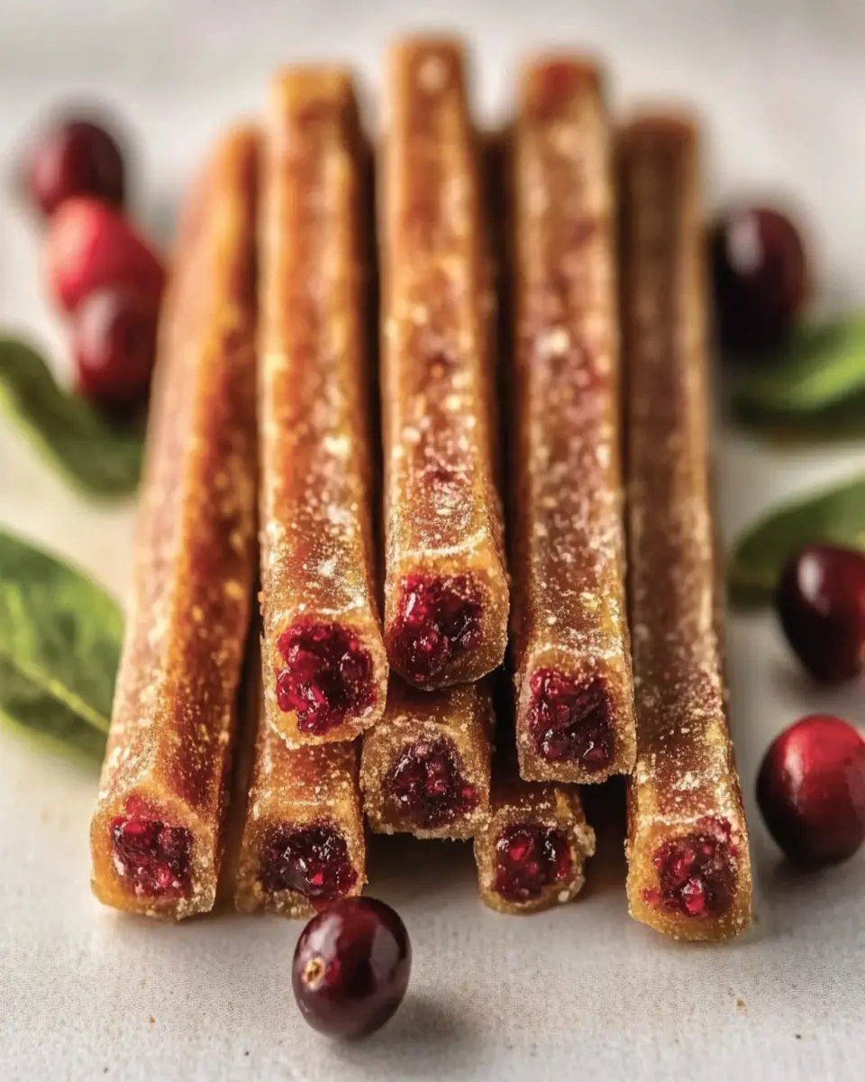 Make Healthy Apple Cranberry Dog Dental Sticks First Image First Image