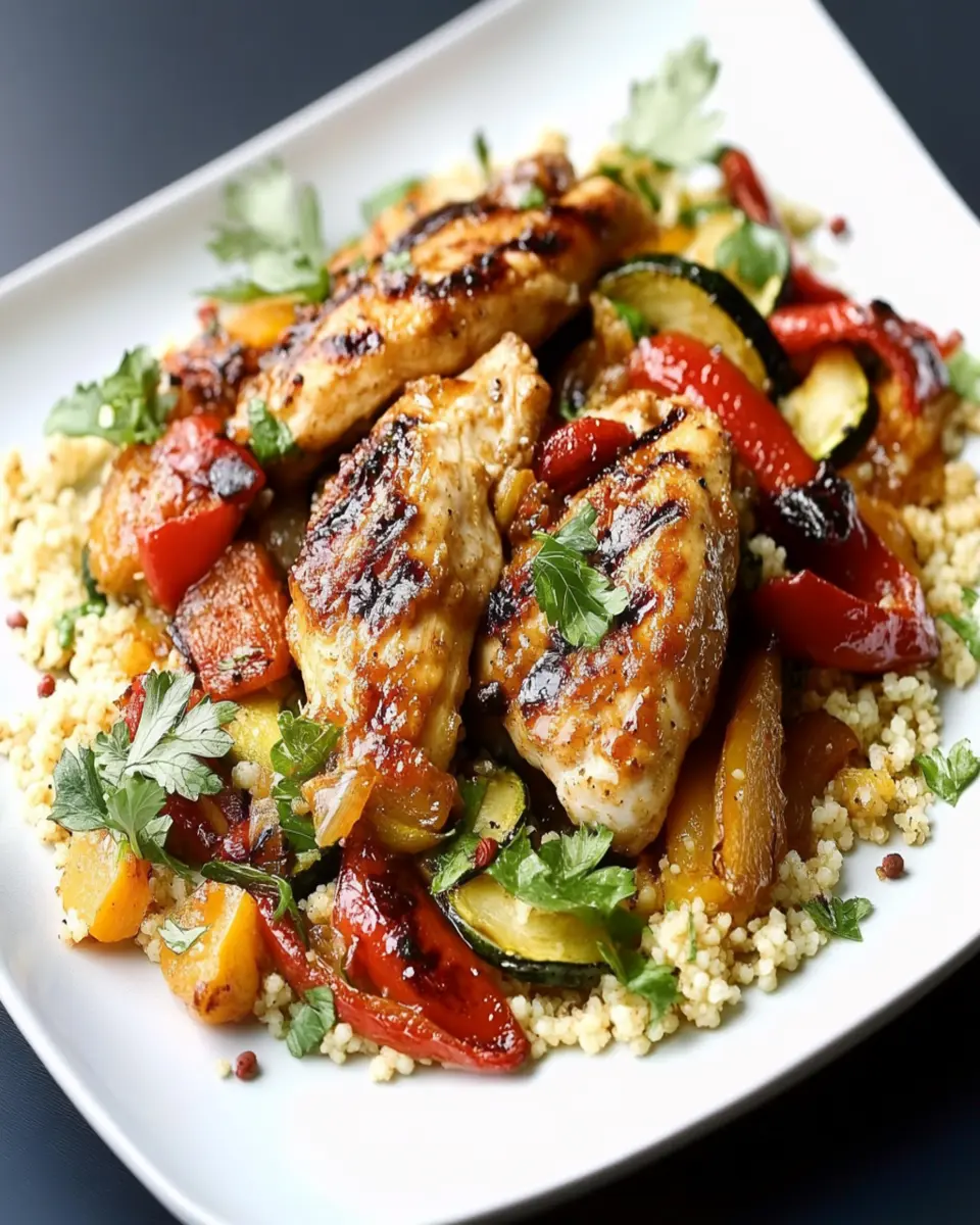 Harvesttime Chicken with Couscous: Cozy Comfort in a Bowl