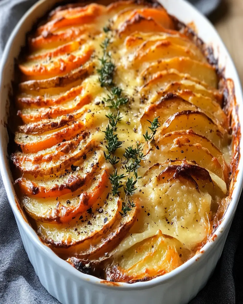 Cheesy Root Vegetable Gratin: The Best Comfort Dish Ever!