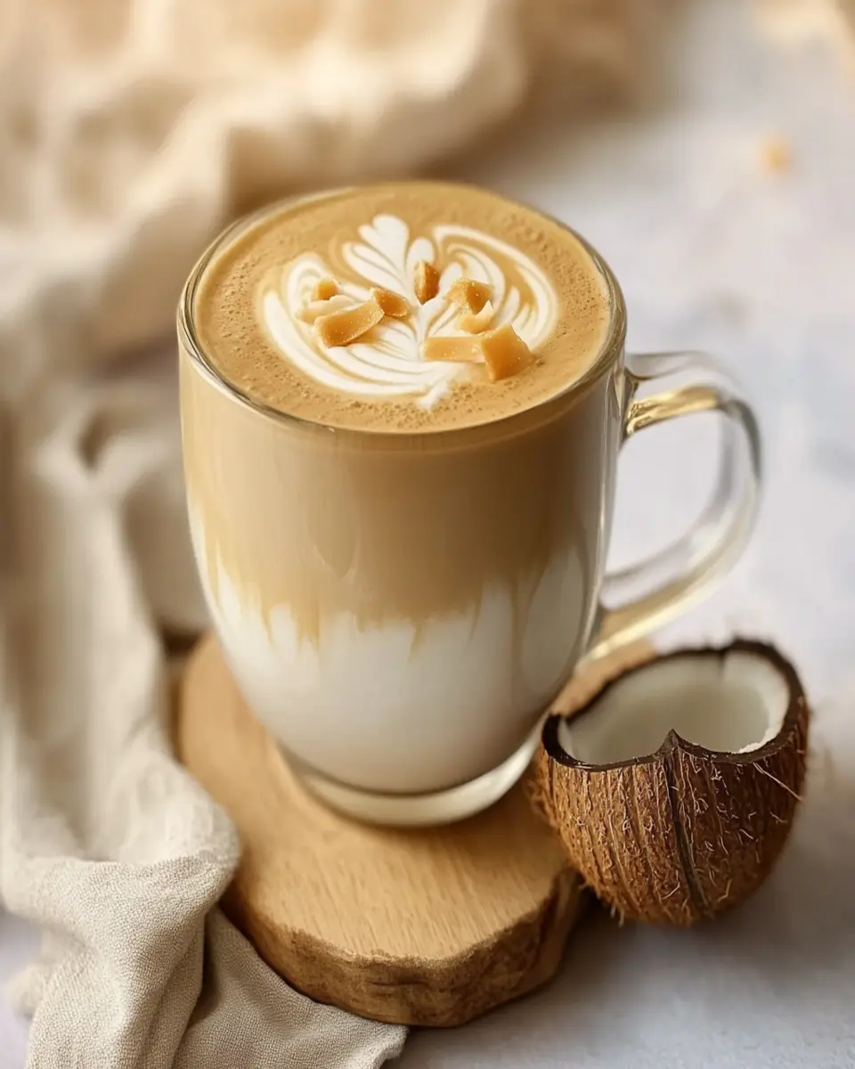 Coconut Milk Latte First Image First Image