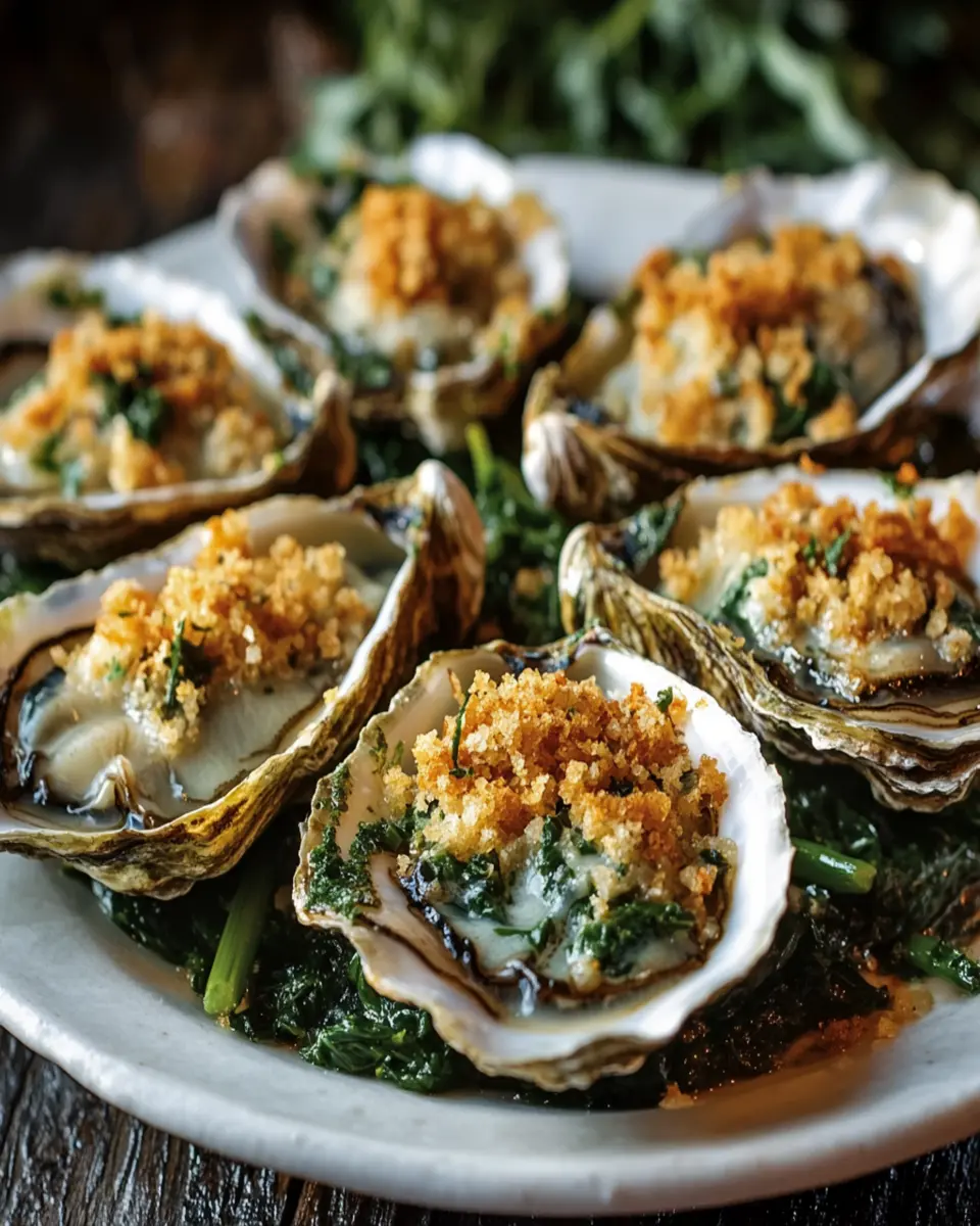 Oysters Rockefeller First Image First Image