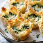 Spinach & Artichoke “Ornament” Phyllo Cups First Image First Image
