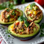 Christmas Herb-Roasted Turkey-Stuffed Avocados First Image First Image