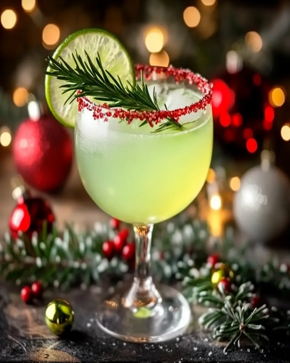 Christmas Mistletoe Margarita: The Best Festive Twist Ever