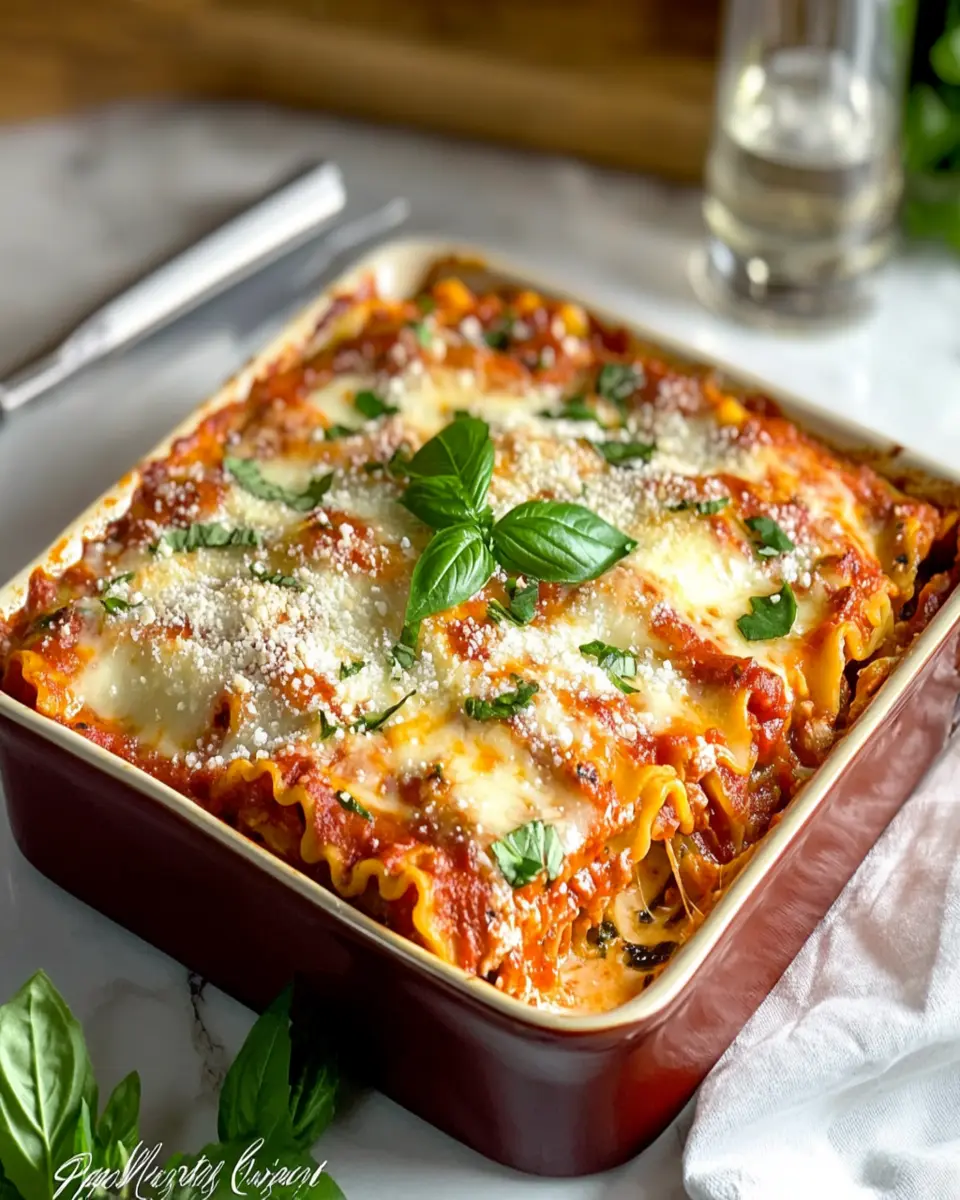 Holiday Christmas Lasagna: Irresistibly Creamy & Comforting!