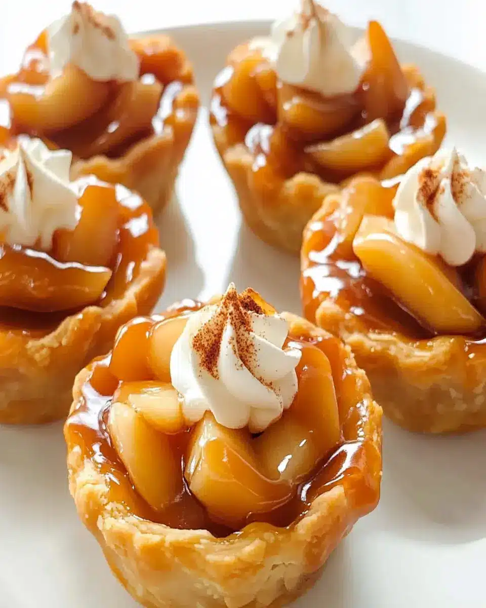 Caramel Apple Tartlets First Image First Image