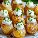 Mini Baked Potatoes First Image First Image