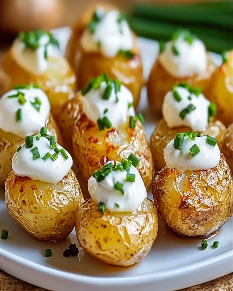 Mini Baked Potatoes: The Best Crispy & Creamy Comfort Snack